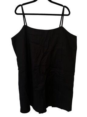NWT Abercrombie Linen-Blend Button Skort Dress